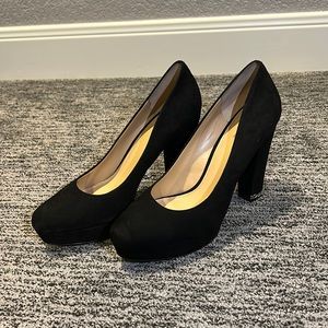 Black micheal kors heels